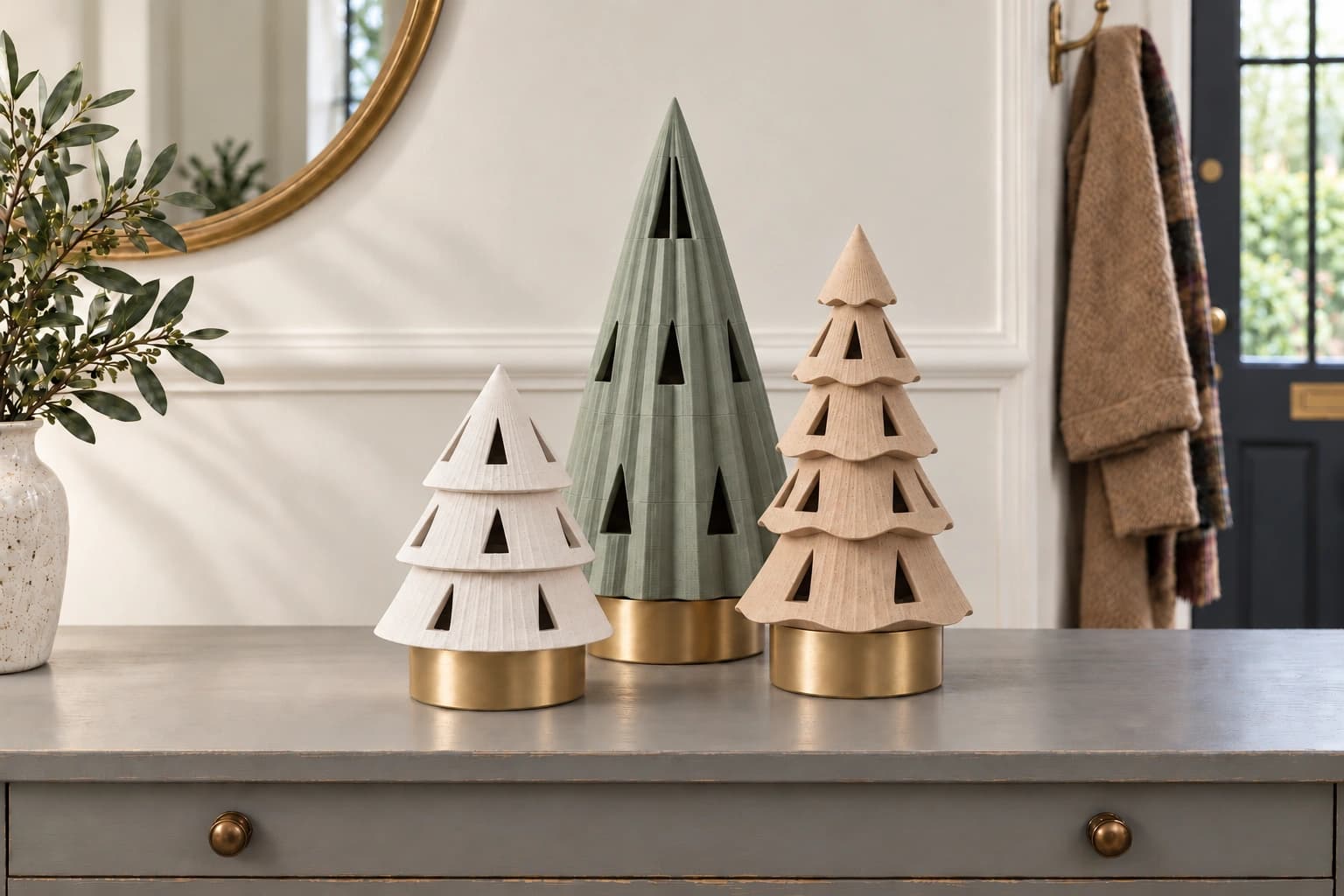 LUMA Studio’s sculptural Woodland Glow lanterns