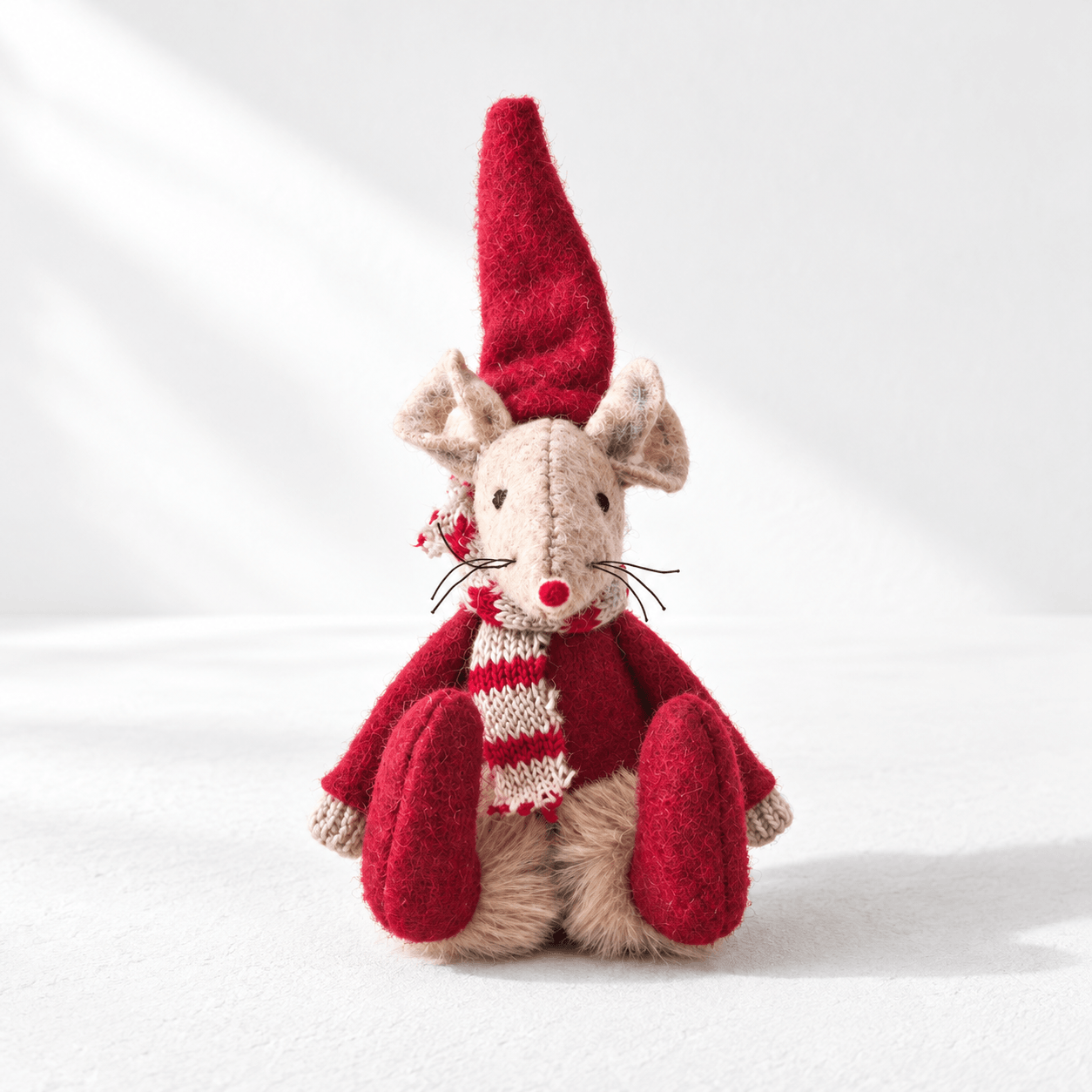 Felt Mouse Decoration — 13cm, Assorted
