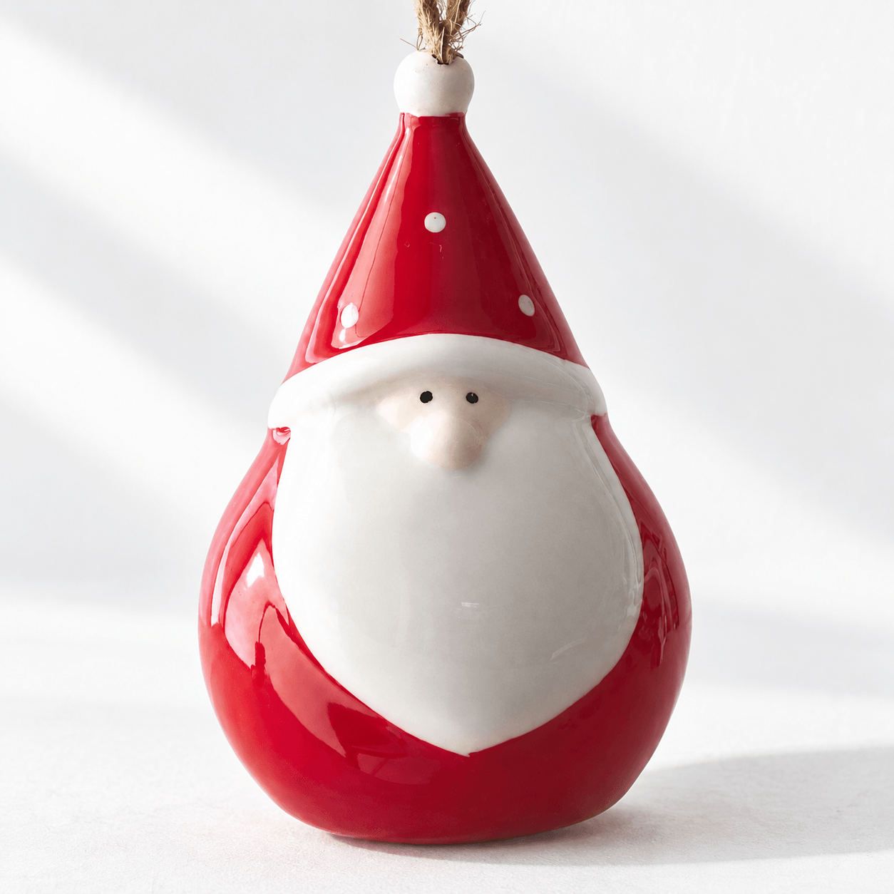 Red Santa Gonk Hanger — 8cm
