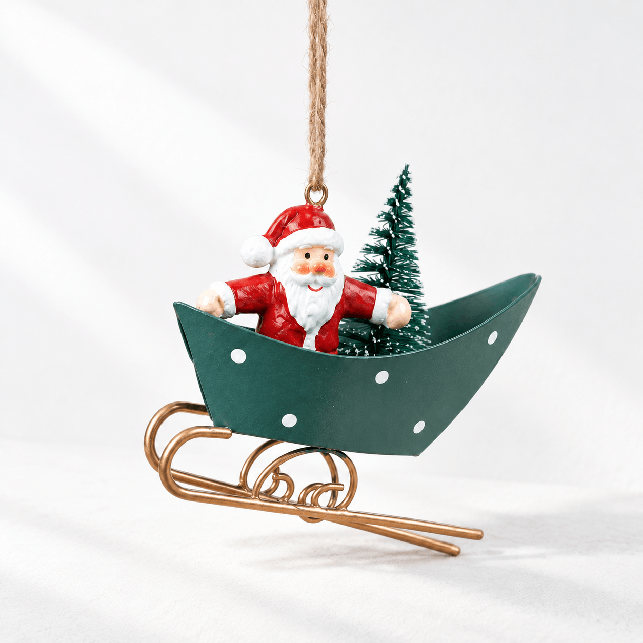 Christmas Character Sleigh Hanger — Assorted